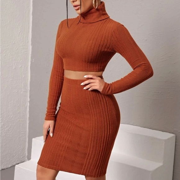 knit sweater top & skirt - Picture 8 of 16